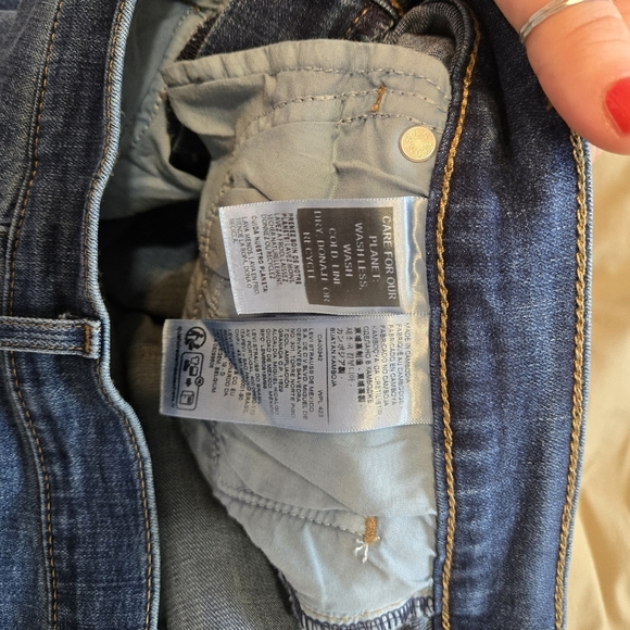 Levis Women's Classic Bootcut Blue Jeans 8 Medium Wash Stretch - Picture 4 of 8